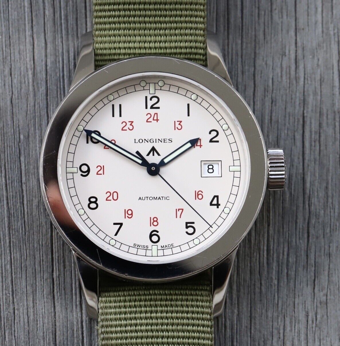 Longines heritage military on sale cosd