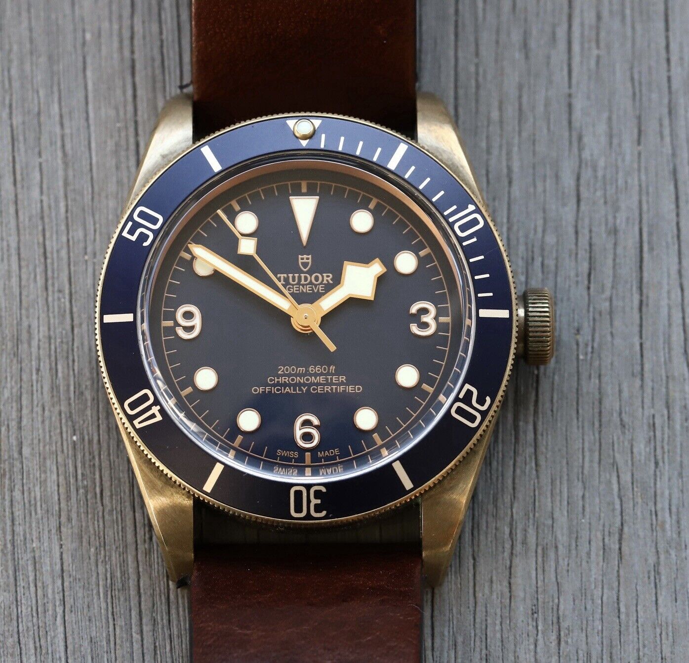 Tudor Black Bay Bronze Bucherer 79250BB 2019 Watch Vault Australia