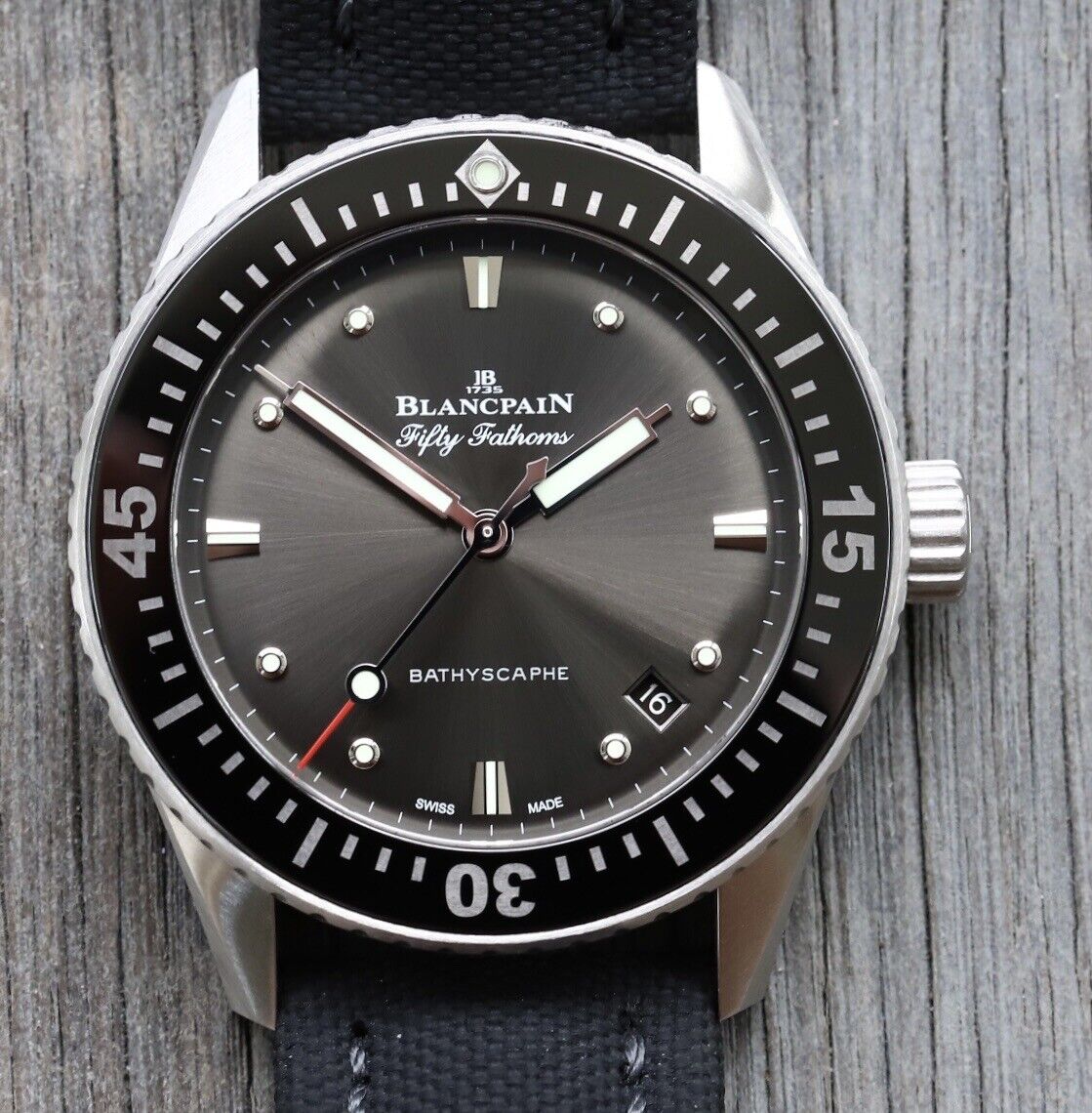 Blancpain Fifty Fathoms Bathyscaphe 5100B 1110 B52A 2020 Watch