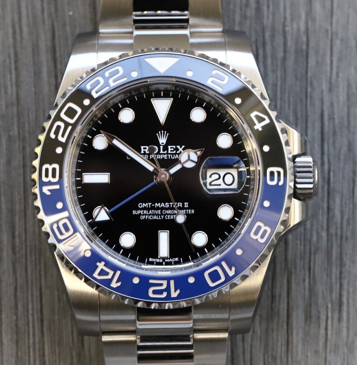 Gmt master best sale ii batman