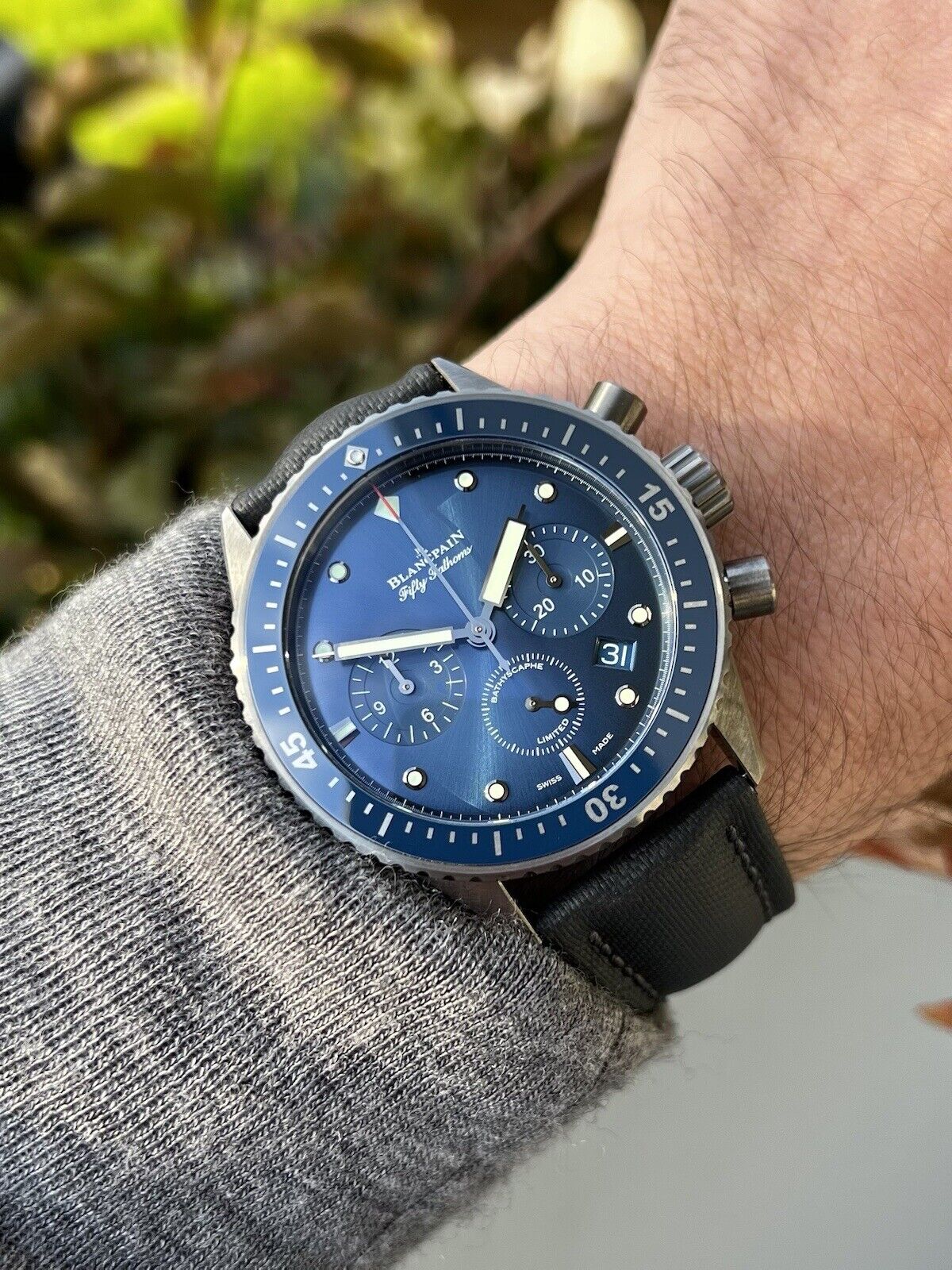 Bathyscaphe hot sale chronographe flyback