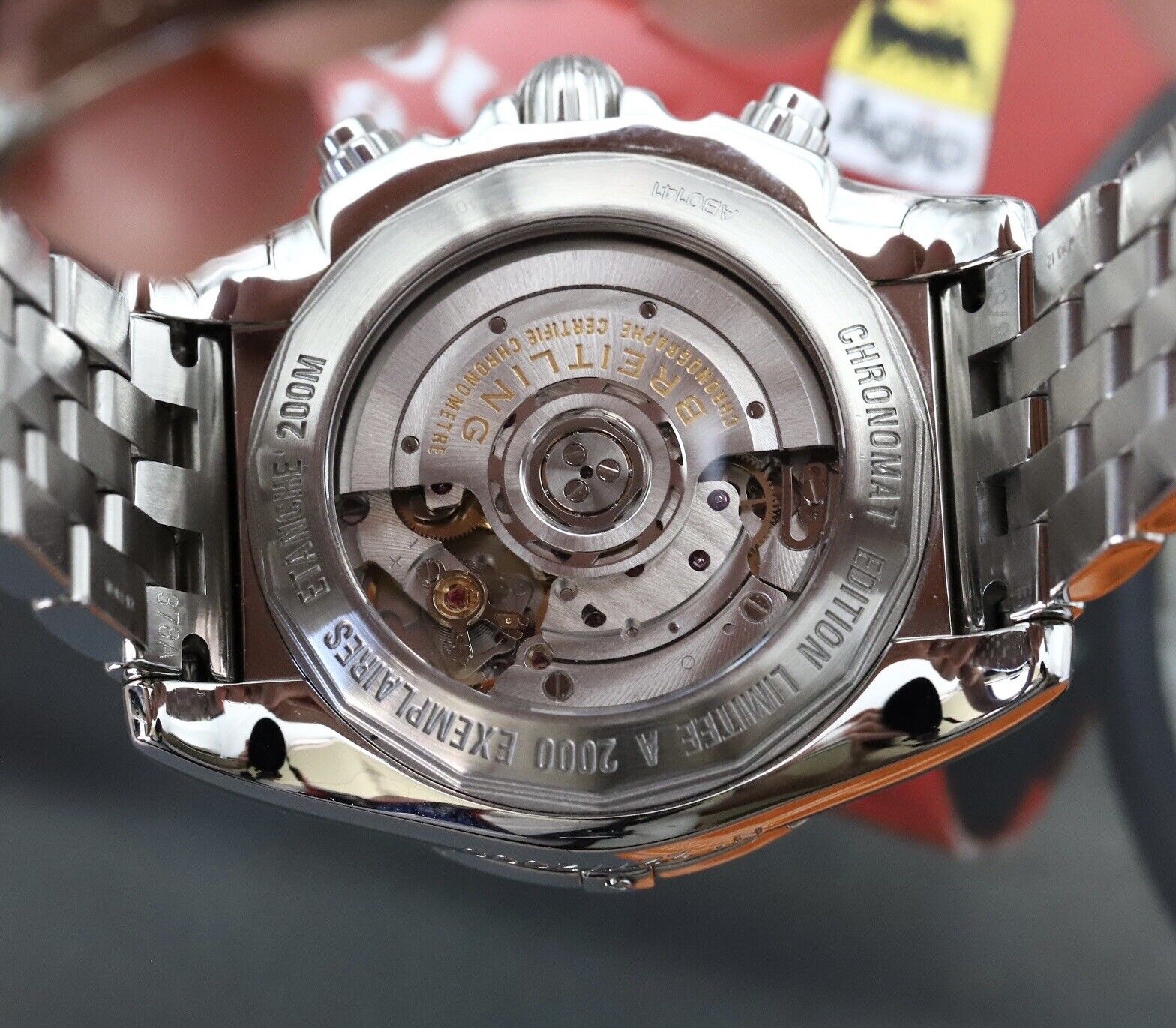 Breitling skeleton sale automatic