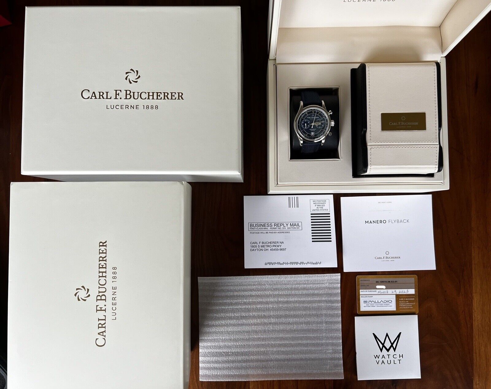 Bucherer box best sale