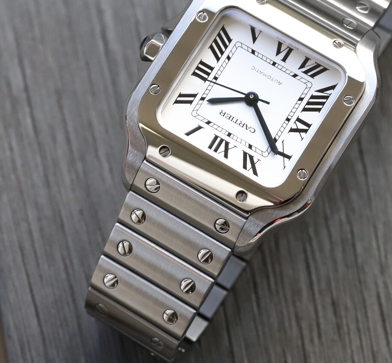 Cartier Santos De Cartier Medium Midsize Automatic WSSA0029 2022