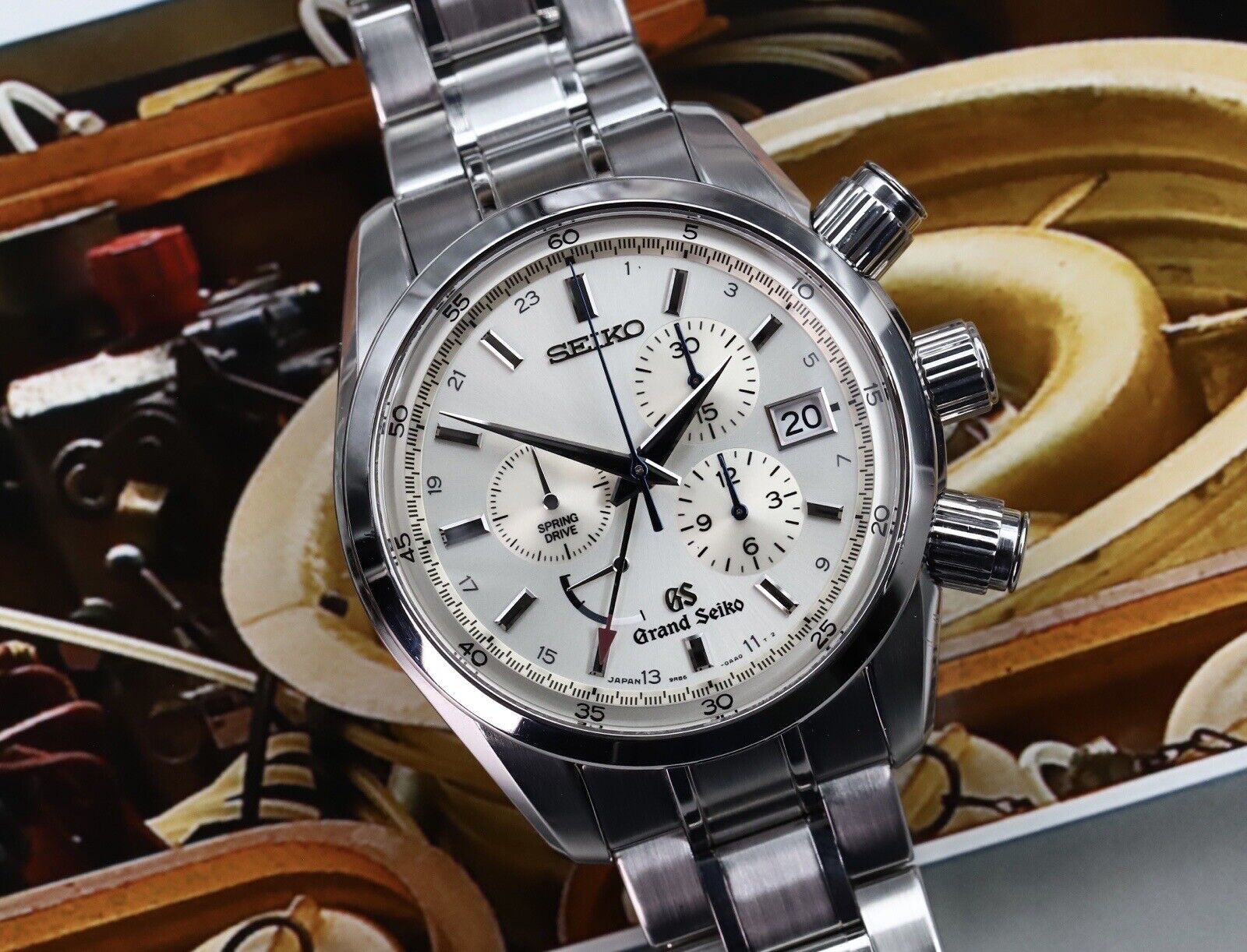 Grand Seiko Chronograph GMT SBGC001 2017 Watch Vault Australia