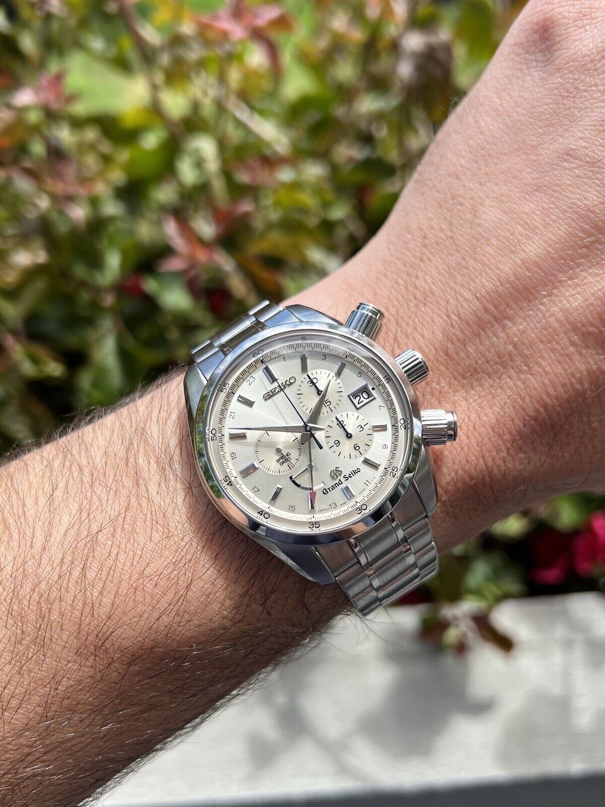 Grand seiko clearance gmt chronograph