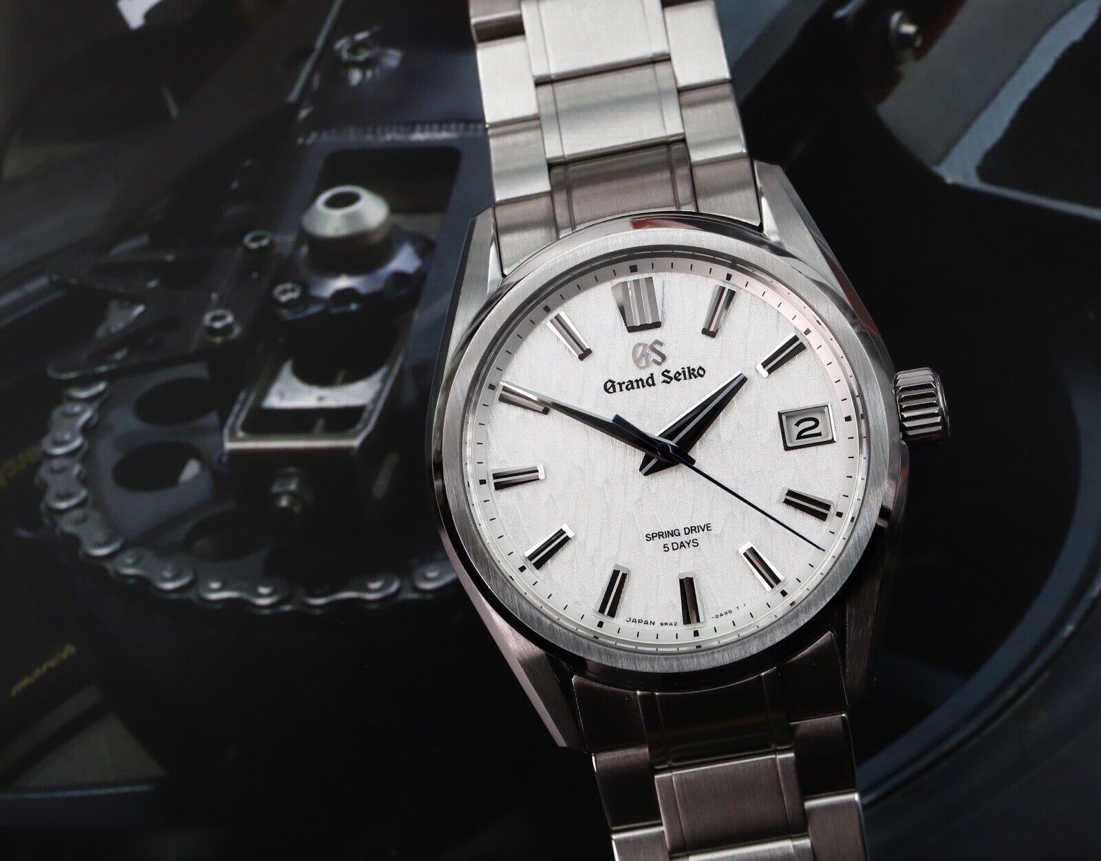 Grand Seiko White Birch Spring Drive SLGA009 - 2022 – Watch Vault 