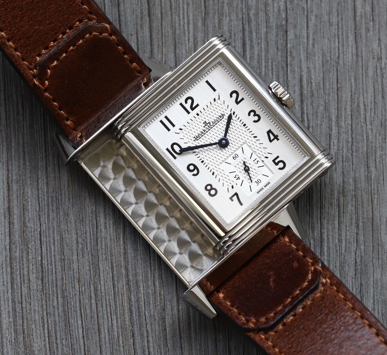 Jlc reverso hotsell large small second