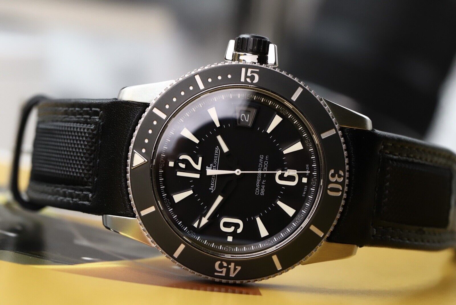 Jaeger LeCoultre Master Compressor Diving Navy Seals Limited