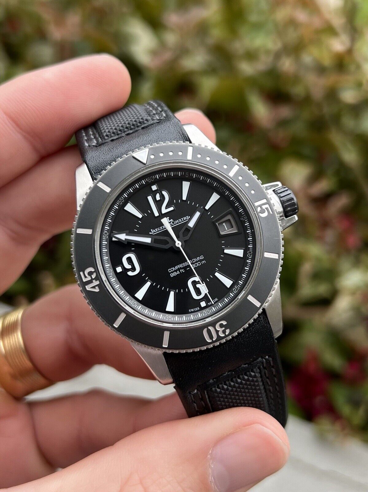 Jaeger LeCoultre Master Compressor Diving Navy Seals Limited