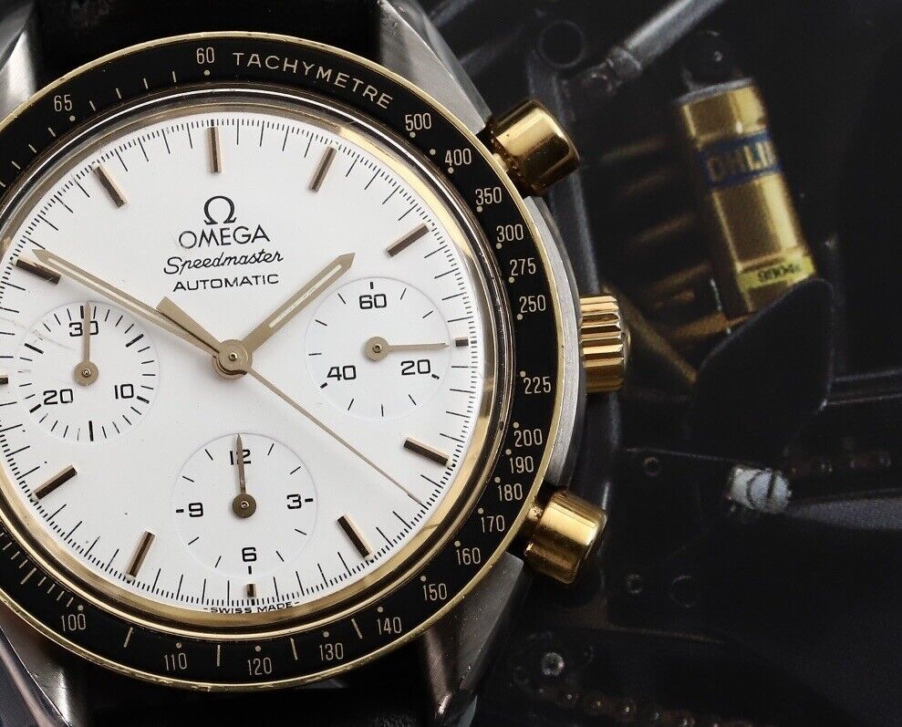 Omega speedmaster reduced two tone new arrivals