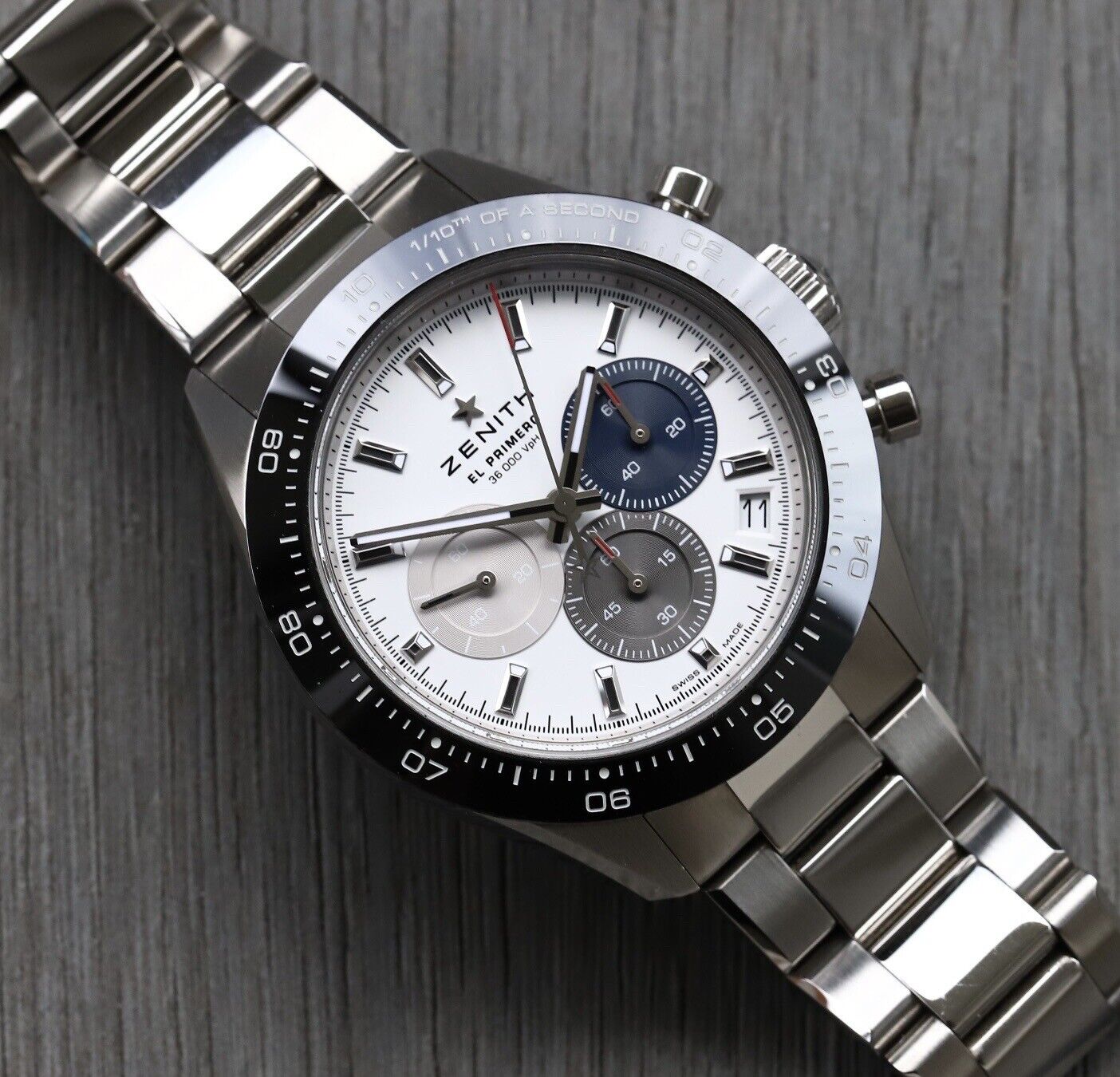 Zenith el 2024 primero white dial