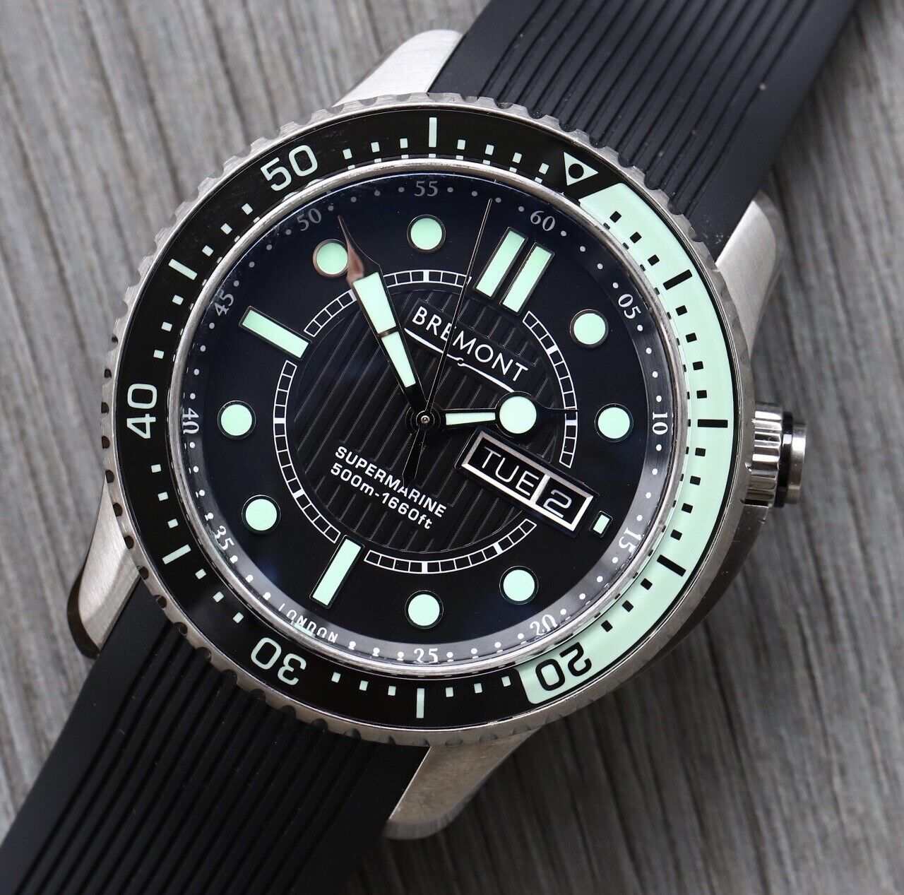 Bremont Supermarine S500 BK GR Black And Green 2013 Watch Vault Australia