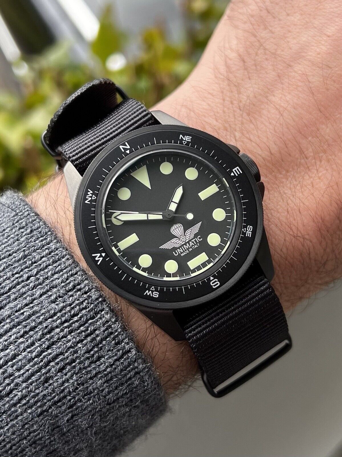 Nylon Nato DLC Strap • UNIMATIC WATCHES – Limited edition watches